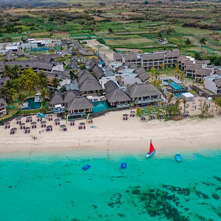 C Mauritius (Adults Only) Hotell Belle Mare Eksteriør bilde Aerial view of the resort